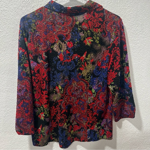 Floral Women's‎ Jacket - Multicolor - Picture 8 of 11